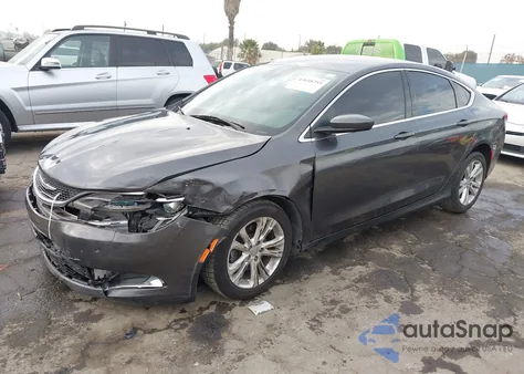 2016 Chrysler 200 Limited z USA, uszkodzony, nr VIN 1C3CCCAB3GN151440